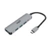 HUB TIPO C A 4 PUERTOS USB DOCKING NISUTA NS-UH043C