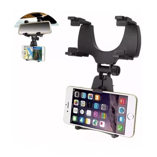 SOPORTE CELULAR ESPEJO RETROVISOR SKYWAY GM-3493