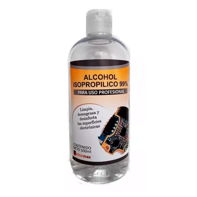 ALCOHOL ISOPROPILICO 1/2Lts. PASTERMAX PROFESIONAL - Barrios