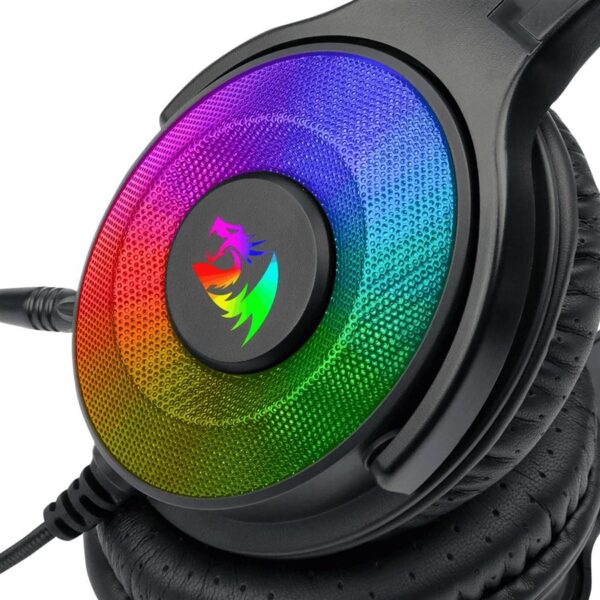 AURICULAR GAMER REDRAGON MIC PANDORA NEGRO H350RGB - Image 5