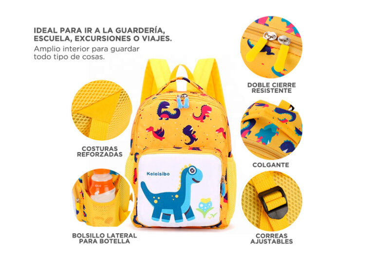 Mochila Dinosaurio Kids Gadnic Moch060a - Image 6