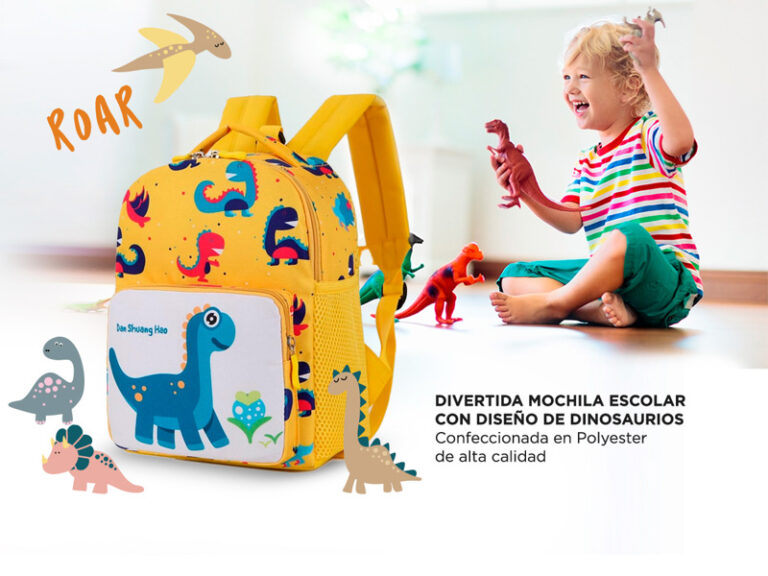 Mochila Dinosaurio Kids Gadnic Moch060a - Image 2