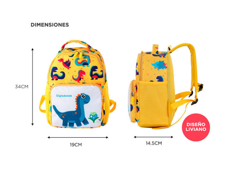 Mochila Dinosaurio Kids Gadnic Moch060a - Image 3