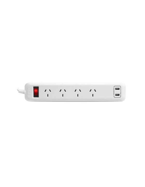 PROLONGADOR MULTRIPLE TRV 4 TOMAS+USB 1,5Mts - Image 3