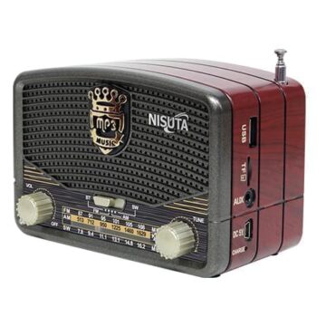 RADIO VINTAGE FM/AM NISUTA NS-RV16
