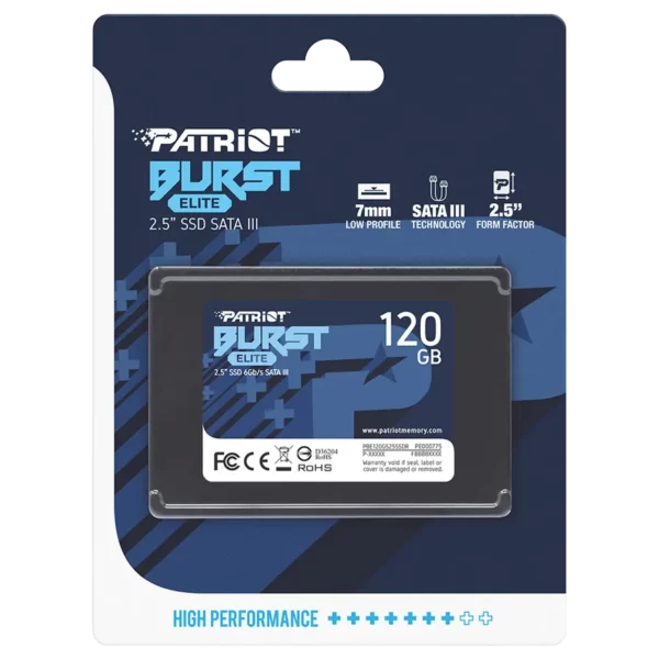 DISCO SOLIDO 240GB PATRIOT BURST SATA2.5 SSD 6Gb/s