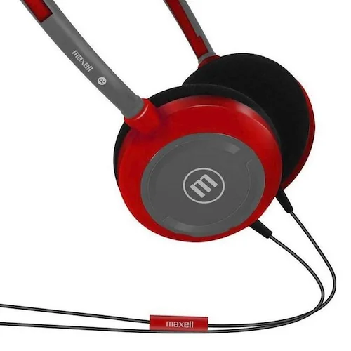 AURICULAR MAXELL ULTRALIGHT ROJO HEADPHONES HP 200 Barrios