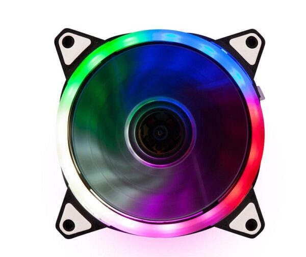 COOLER 120X120X25 12V NETMAK RGB NM-RING