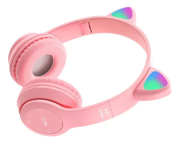 AURICULAR SUONO CAT P47 RGB ROSA INAL BT - Image 2