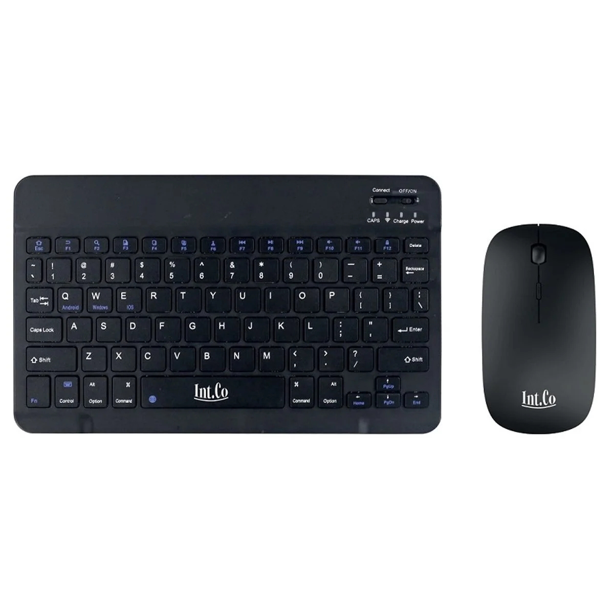 COMBO TECLADO Y MOUSE BLUETOOTH INT.CO RDKM 906 Barrios Computacion