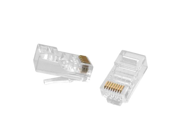 CONECTOR RJ45 CAT6  50 MICRONES NS-CORJ456