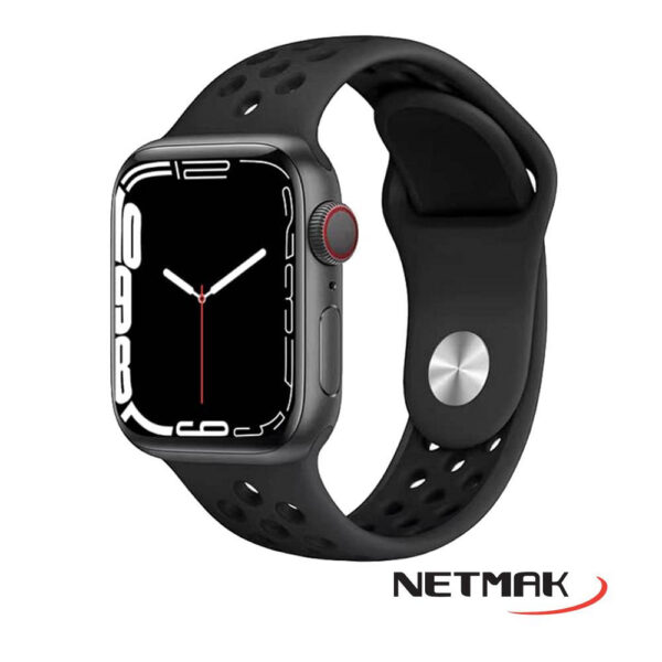 RELOJ NETMAK SMARTWATCH 1.75` BT NEGRO NM-PLUS