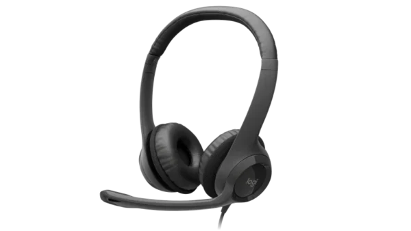 AURICULAR C/MIC LOGITECH USB NEGRO H390 HEADSET