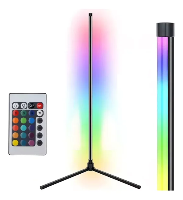 TORRE LED RGB USB DE PIE + CONTROL