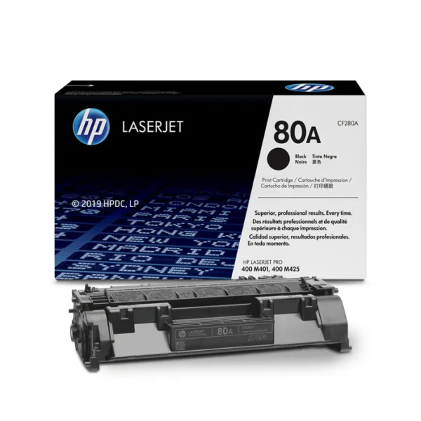 TONER O HP 80A NE M400/M401/M425 CF280A