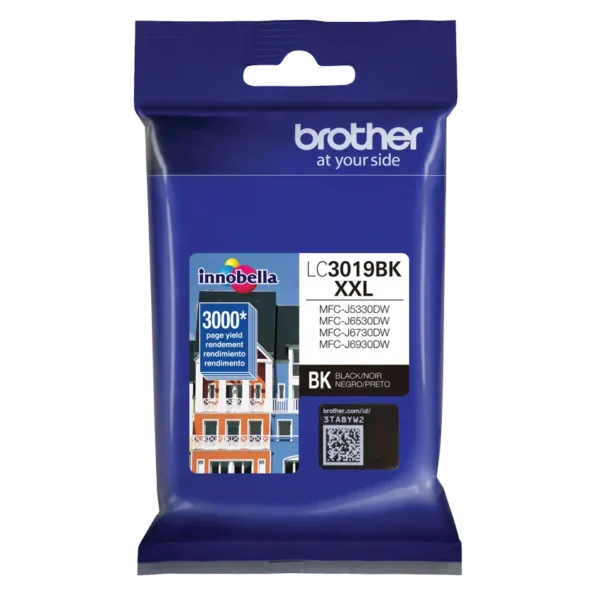 CARTUCHO O BRO LC3019 XXL NEG MFC-J5330DW/J6530DW/J6730DW/J6930DW