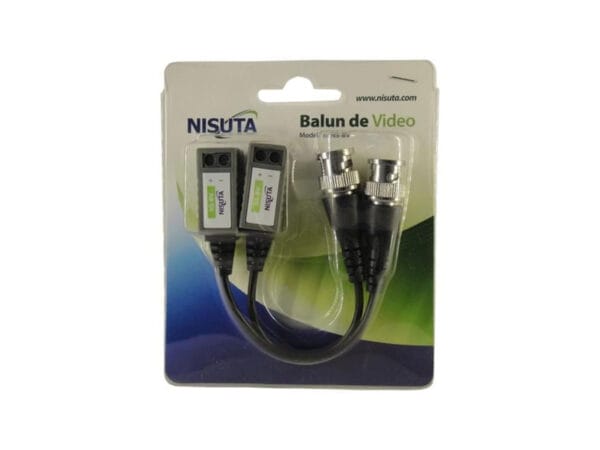 BALUN DE VIDEO PASIVO BNC A BORNERA X PAR NS-BV - Image 3