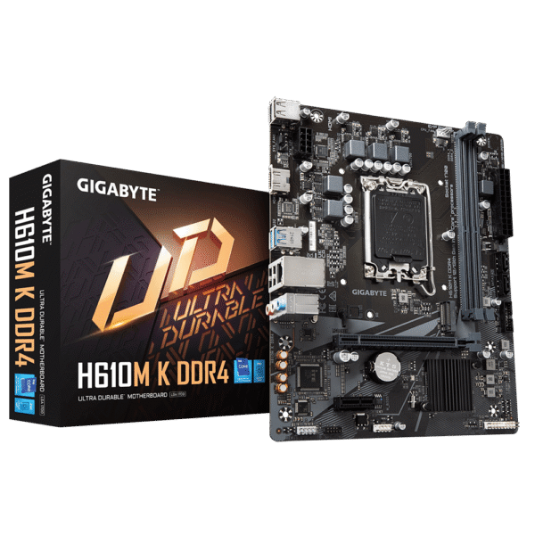 PLACA MADRE GIGABYTE H610M K DDR4 LGA1700
