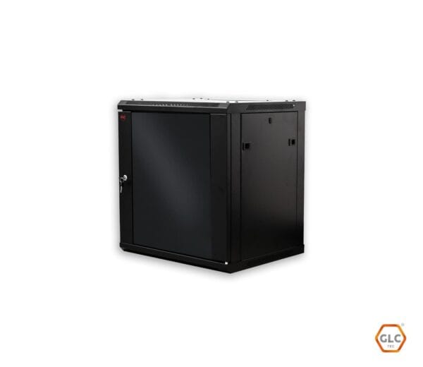 RACK MURAL GLC 19" 9U-500mm PUERTA CRISTAL