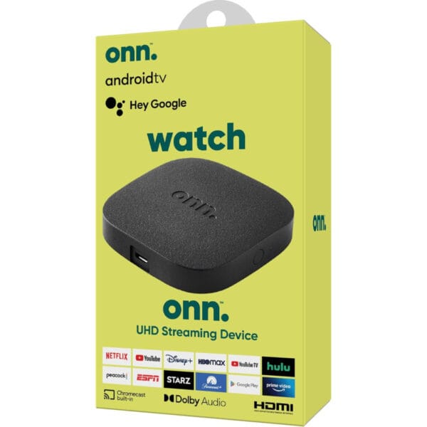 GOOGLE WATCH ONN 4K STREAMING BOX GOOGLE TV - Image 5