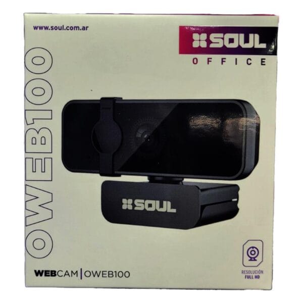 CAMARA WEB USB FULL HD WEBCAM SOUL OWEB100