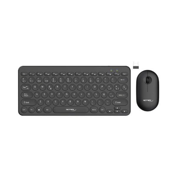 Combo Inal Teclado Y Mouse Netmak Nm-kb850 Negro