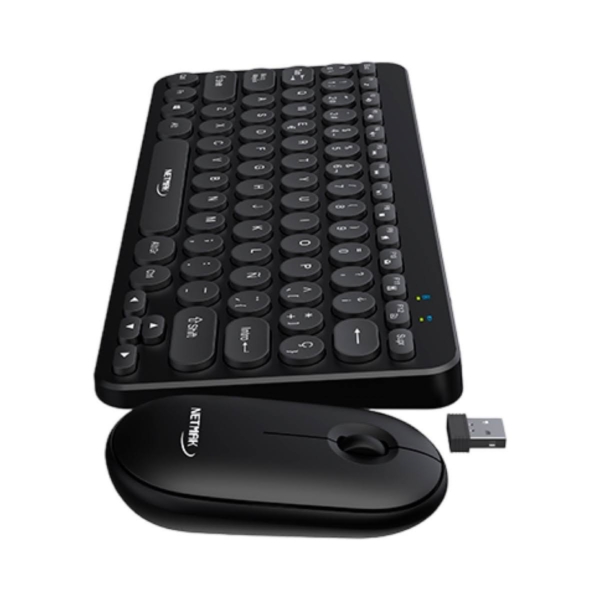 COMBO INAL TECLADO y MOUSE NETMAK NM-KB850 NEGRO - Image 2