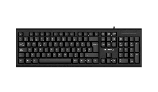 TECLADO USB ESTANDAR NEGRO NETMAK NM-KB592U