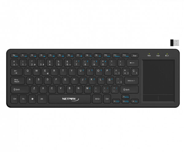 TECLADO DUAL TOUCHPAD NETMAK NM-KB910