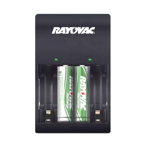 CARGADOR DE PILAS RAYOVAC +2 PILAS AA AAA/AA