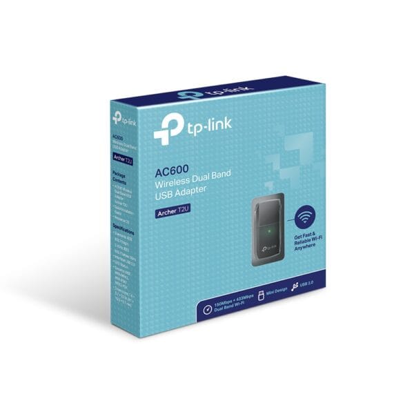 ADAPTADOR DE RED INAL USB AC600 TP-LINK ARCHER T2U