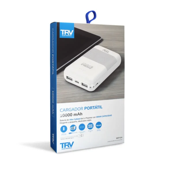 POWER BANK TRV 10000mAh 5V 2.1A BBP104