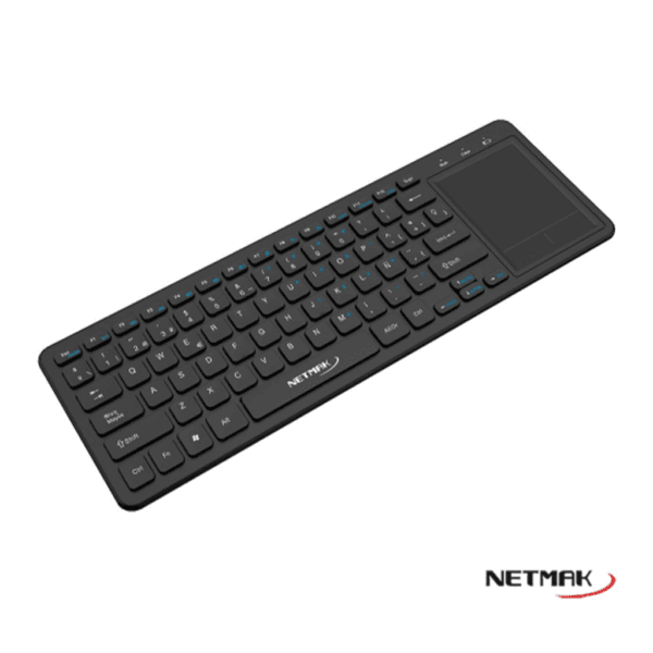 TECLADO DUAL TOUCHPAD NETMAK NM-KB910 - Image 3