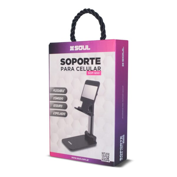 SOPORTE DE CELULAR PLEGABLE SOUL SOP-Q50 - Image 2