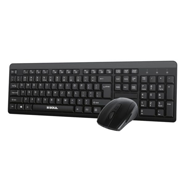 COMBO TECLADO y MOUSE USB OFFICE SOUL OCW150 NEG