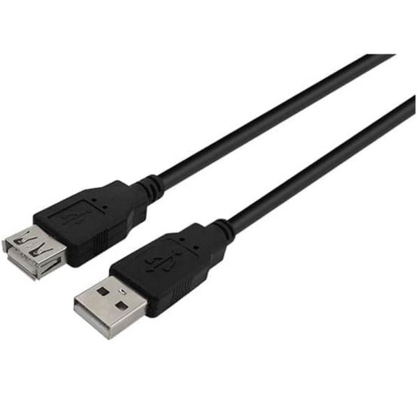 CABLES EXTENSOR USB 1.8Mts 2.0 NISUTA NS-CALUS2