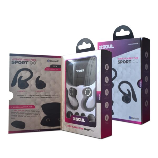 AURICULAR MANOS LIBRES BT TWS SOUL SPORT S100 - Image 3
