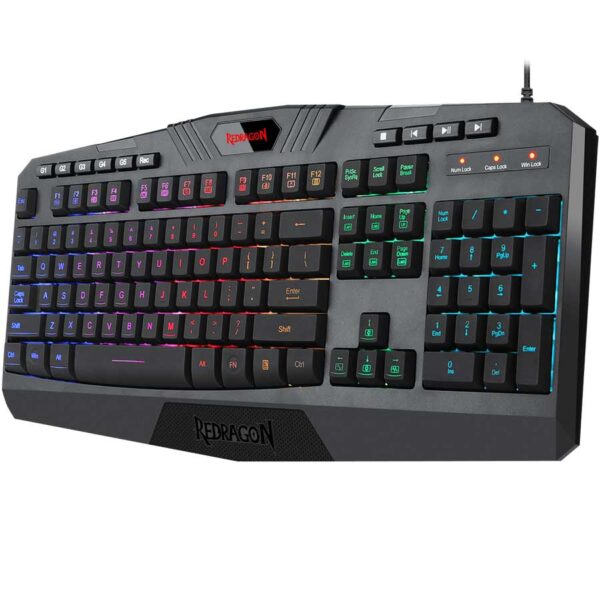 TECLADO GAMER MULTIMEDIA REDRAGON HARPE PRO RGB - Image 2