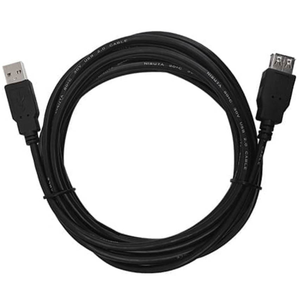 CABLES EXTENSOR USB 1.8Mts 2.0 NISUTA NS-CALUS2 - Image 2