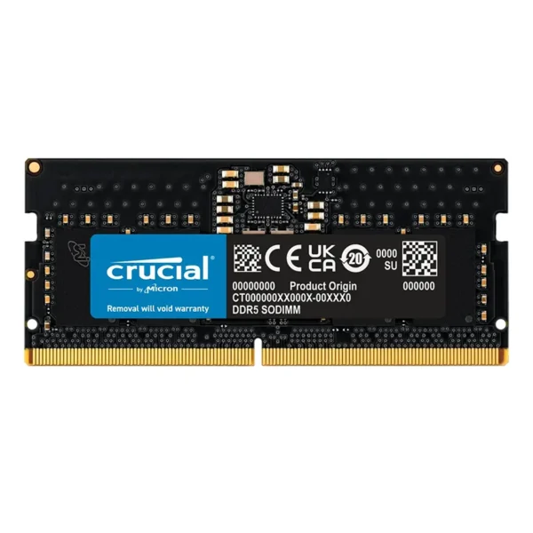 SODIMM DDR5 8GB 4800Mhz CRUCIAL 1.1V CL40