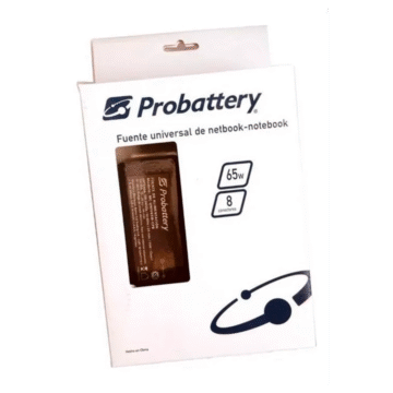 CARGADOR UNIVERSAL PROBATTERY 8 PINES 65W