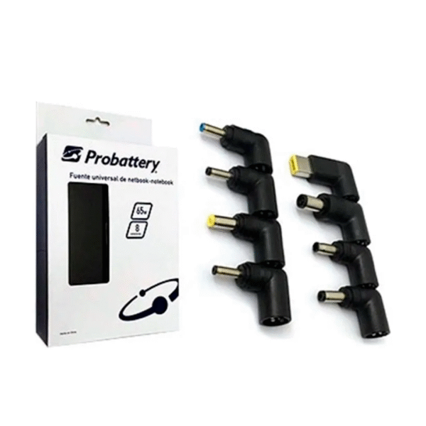 CARGADOR UNIVERSAL PROBATTERY 8 PINES 65W - Image 3