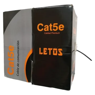 CABLE UTP CAT 6e LETOS EXTERIOR CAJA CERRADA 305mt