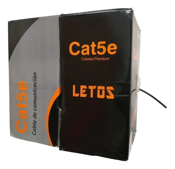 CABLE UTP CAT 6e LETOS EXTERIOR CAJA CERRADA 305mt