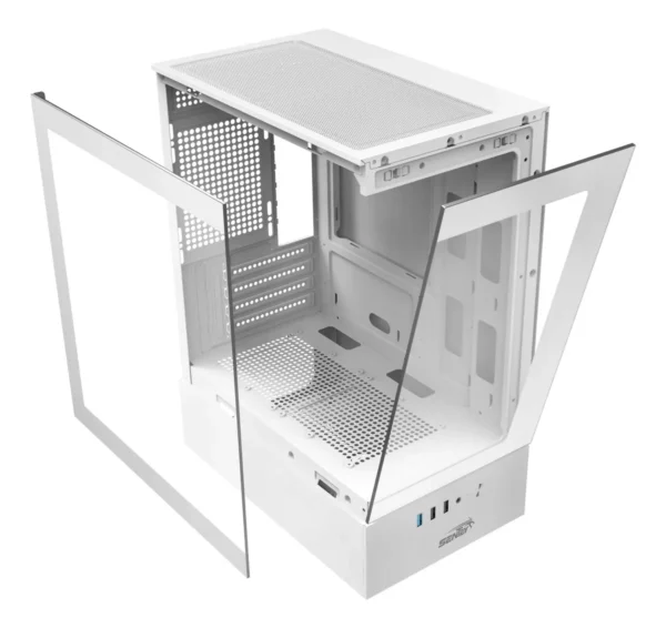 GABINETE GAMER SENTEY H10 ARGB BLANCO 6100-ARGB