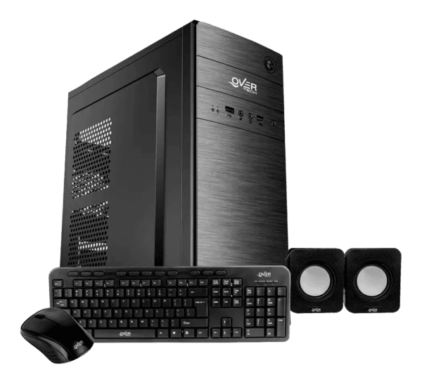 GABINETE + KIT OVERTECH OK-910 500W TECLADO MOUSE y PARLANTE