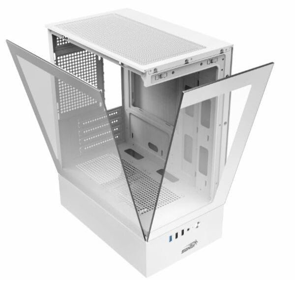 GABINETE GAMER SENTEY H10 BLANCO 6100-SF - Image 2