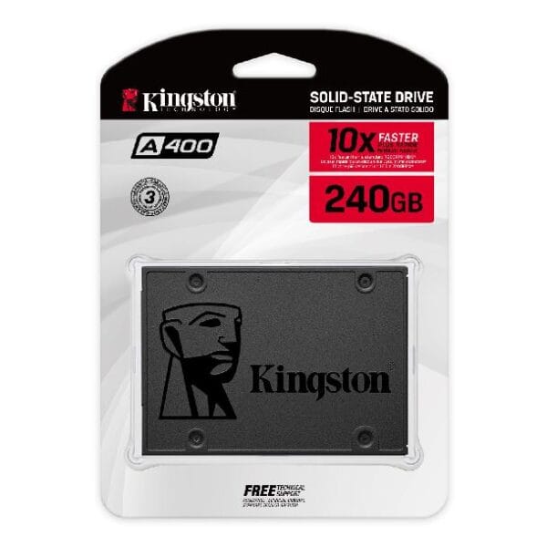 DISCO SOLIDO 240GB KINGSTON A400 2.5 SATA SSD 2.5