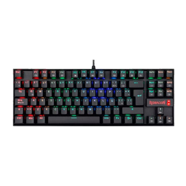 TECLADO GAMER MECANICO REDRAGON KUMARA LED K552RGB