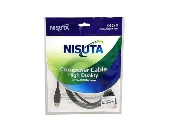 CABLE USB M a USB M 2.0 1.8Mts NISUTA NS-CUSBA - Image 3